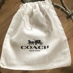 Coach dust bag gift wrap gift giving packa…